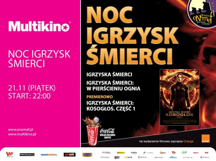 Weekend we Wrocławiu - ENEMEF: NOC IGRZYSK ŚMIERCI

21...