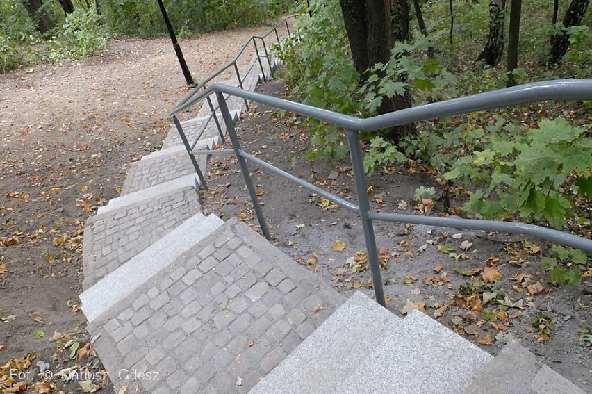 W Wałbrzychu wyremontowano schody pomiędzy ul. Burczykowskich i Piotrowskiego