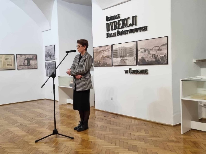 Chełm. Wyjątkowa wystawa  "Osiedle Dyrekcji Kolei Państwowych” w Chełmie. Zobacz zdjęcia z wernisażu