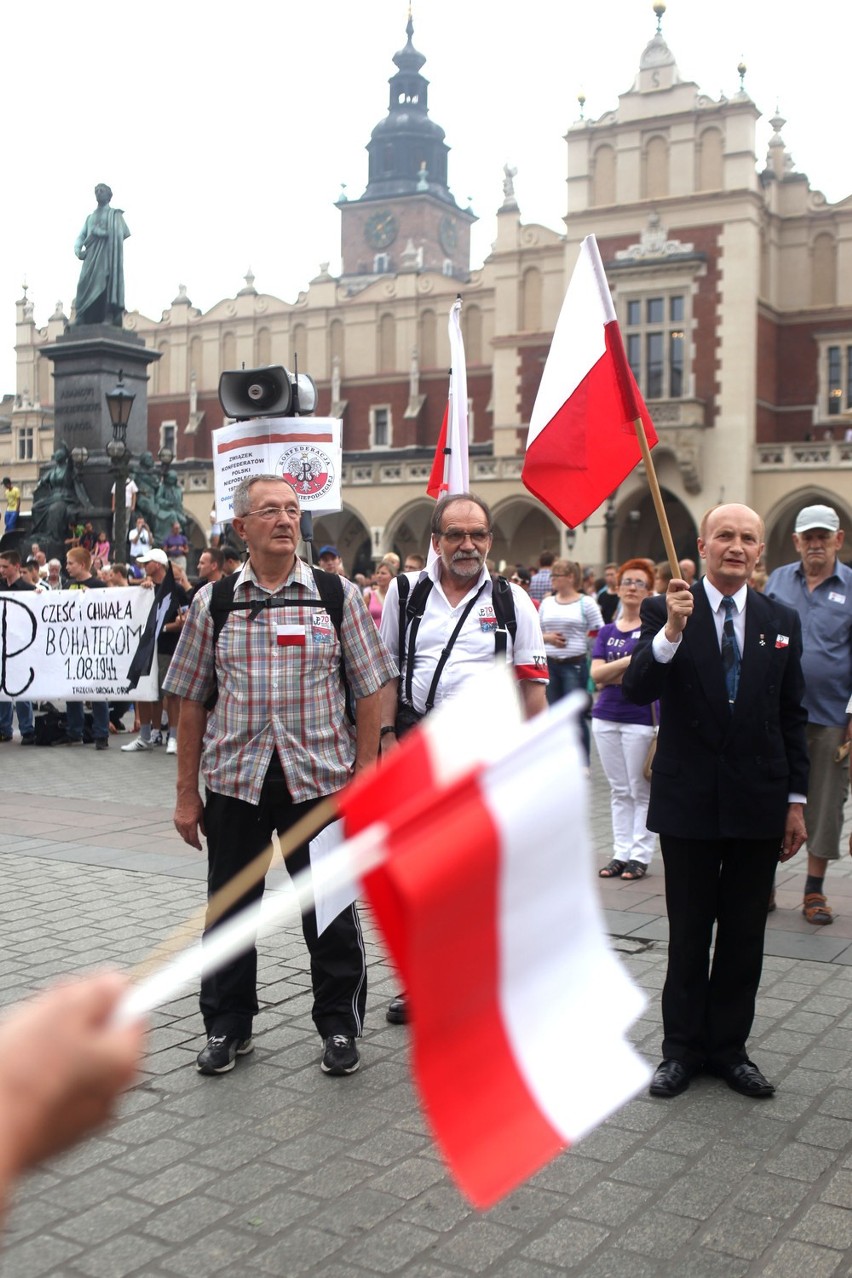 Rocznica wybuchu Powstania Warszawskiego w Krakowie [ZDJĘCIA]