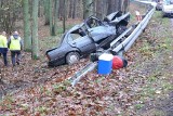Śmiertelny wypadek w Oleśnicy. Nie żyją dwie osoby [FOTO]