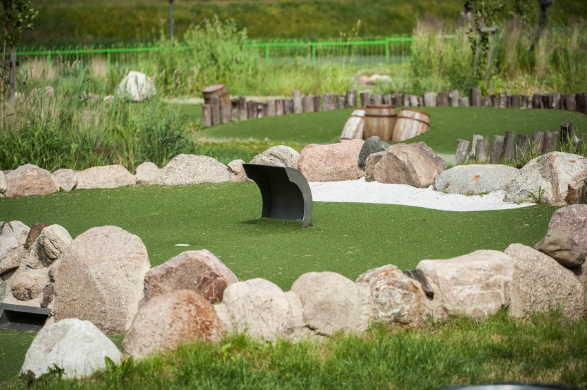 Pole do mini golfa powstało w ramach Koszalińskiego Budżetu...