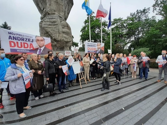 Wybory prezydenckie 2020. Prezentacja opolskiego społecznego komitetu poparcia Andrzeja Dudy.