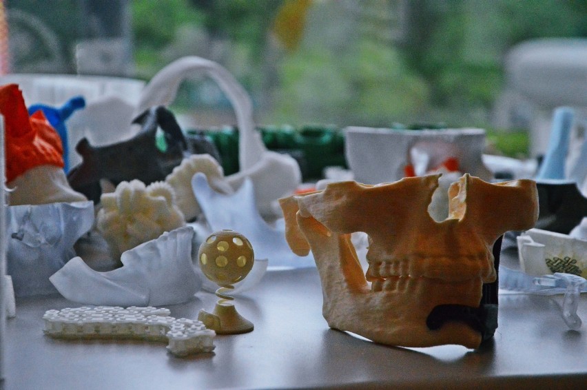 W Bionanoparku drukują kości w nowoczesnej drukarce 3D