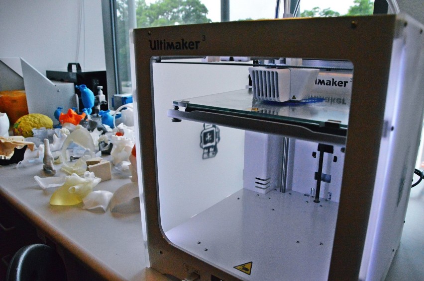 W Bionanoparku drukują kości w nowoczesnej drukarce 3D