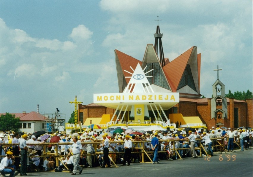 Jan Paweł II w Zamościu 12.06.99