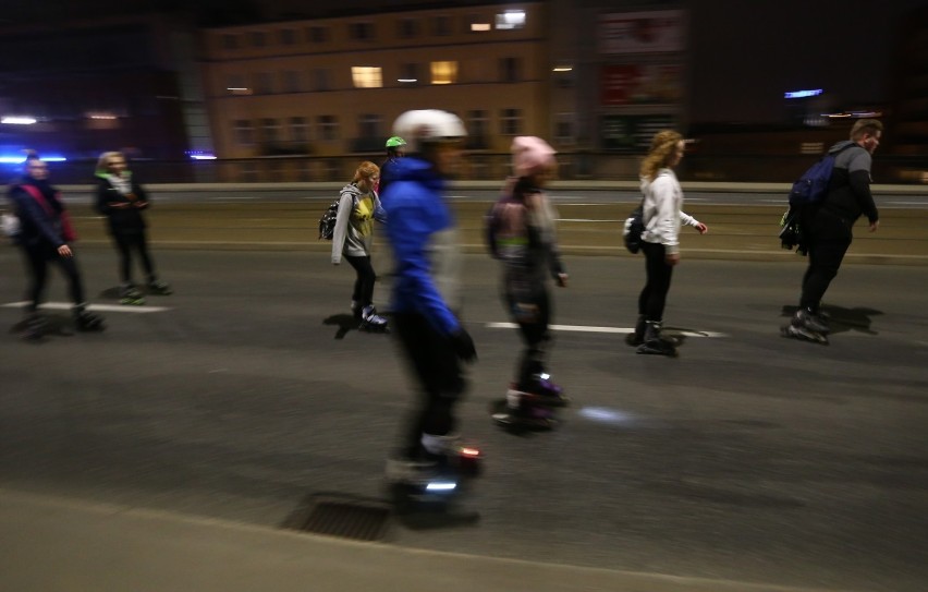 Nightskating 2019, Warszawa, 13 kwietnia. Pierwszy...