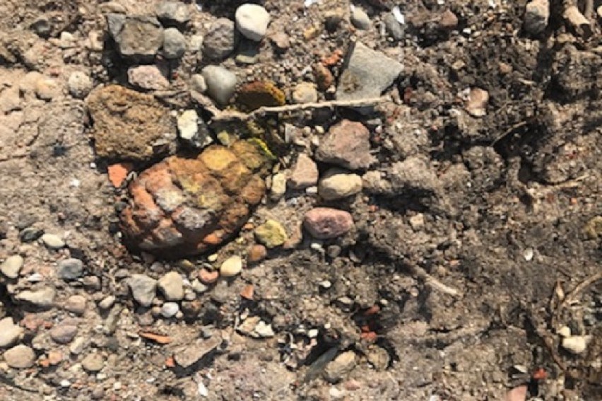 W marcu nad zbiornikiem Jeziorsko został znaleziony granat...