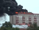 Spoza miasta: Ogromny pożar w Szczecinie przy Cyryla i Metodego (wideo)