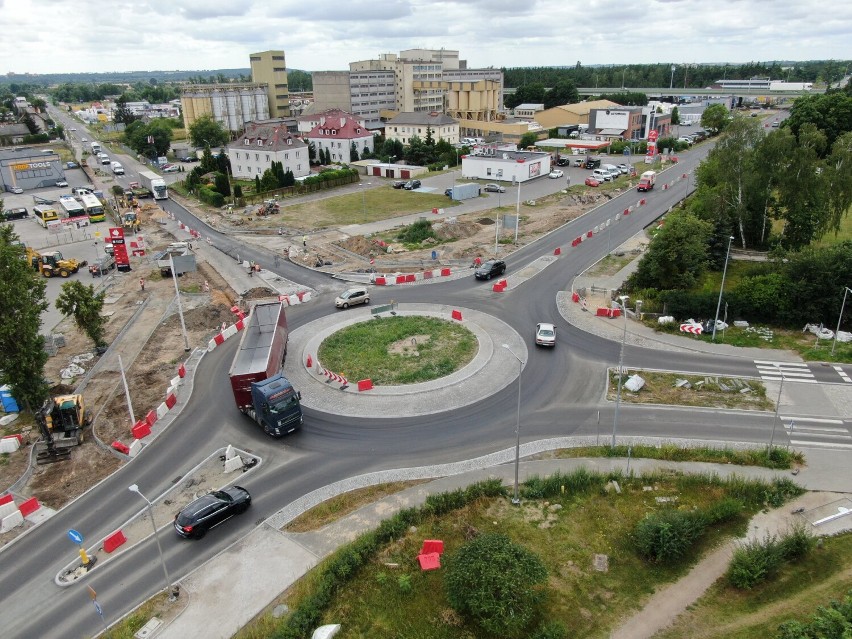 Tak na przełomie lipca i sierpnia 2022 wyglądał plac budowy...