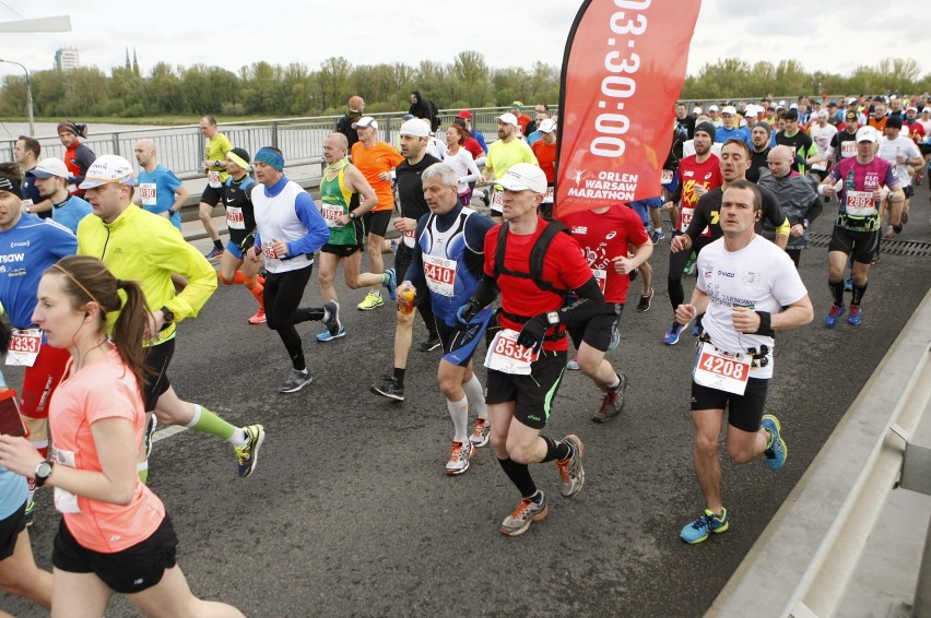 Orlen Warsaw Marathon 2016 ZDJĘCIA uczestników maratonu. Tak...