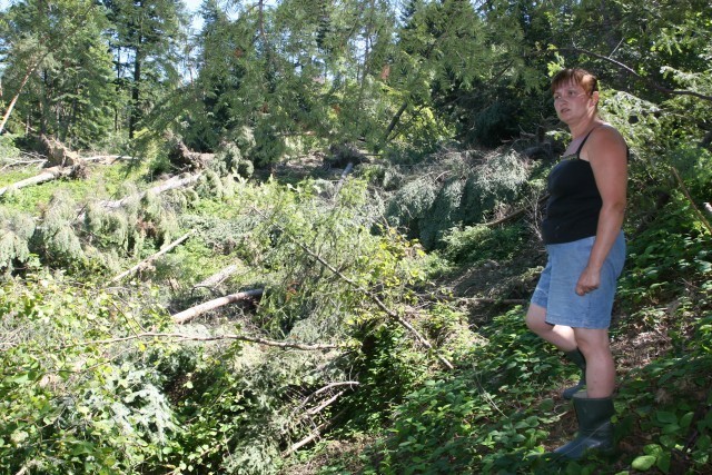 Binczarowa: potężne masy ziemi suną na domostwa