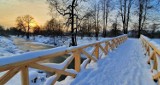 Nowa atrakcja turystyczna w Sławkowie pięknie prezentuje się zimą 