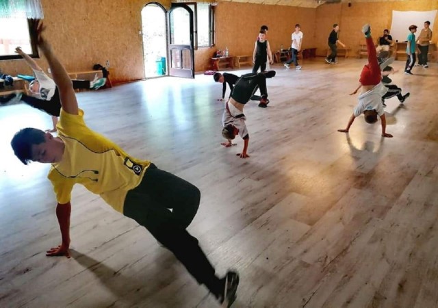 Tancerze z grupy Body and Soul spędzili kilka 10 dni w Poroninie