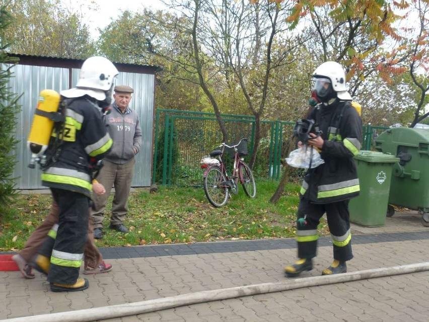 Zadymienie w szkole w Modliszewku