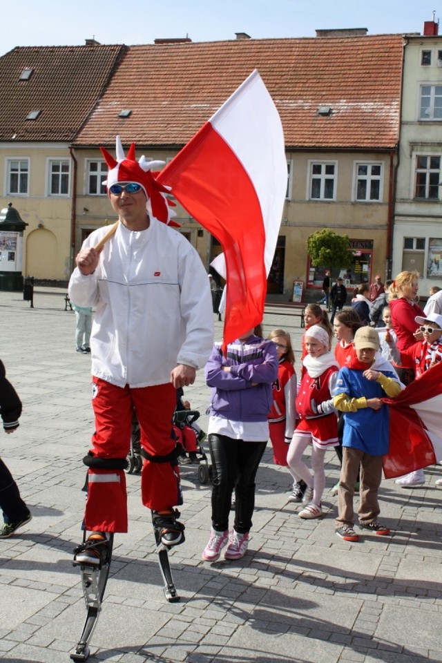 Bieg Flagi RP w Darłowie był świetną i barwna imprezą