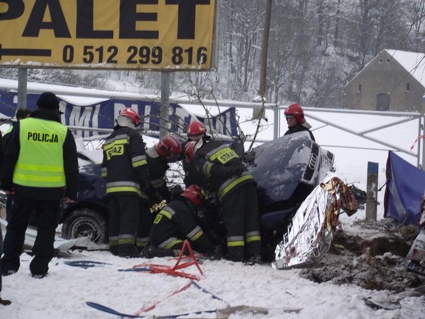 Śmiertelny wypadek na ul. Wrocławskiej (FOTO)