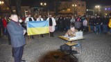 Kołaczyce solidarne z Ukrainą. Władze i mieszkańcy zamanifestowali to na rynku [ZDJĘCIA]