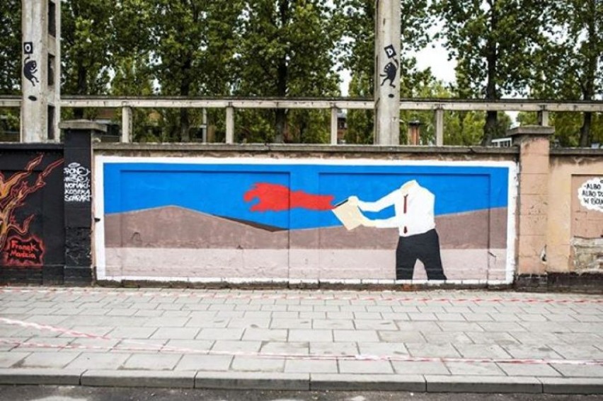 Murale w Poznaniu: Najdłuższy street art ma 138 metrów