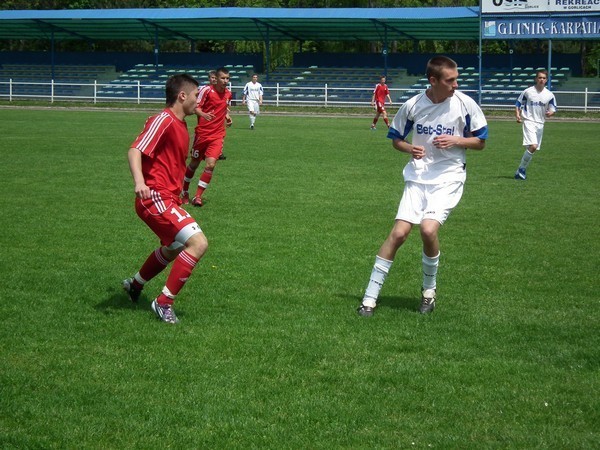 Relacja  z meczu juniorów młodszych Glinik Gorlice &#8211; Wisła Kraków