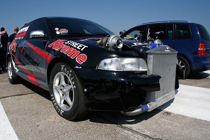 Samochód legenda polskich wyścigów na 1/4 mili - Audi S4...