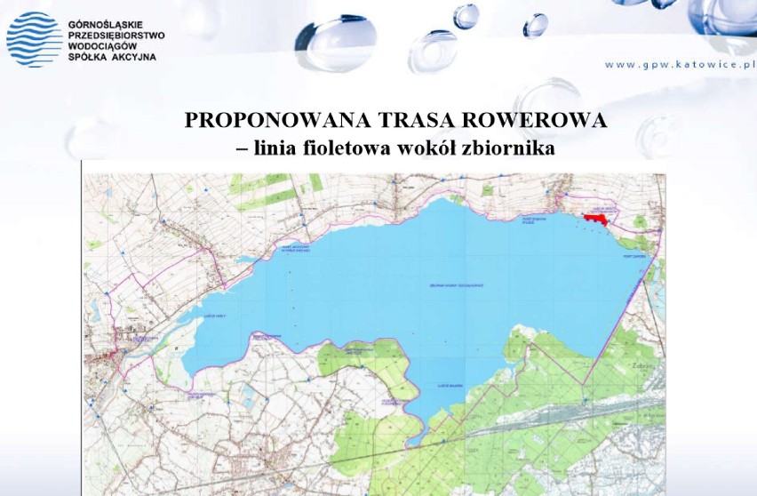Trasa rowerowa dookoła Jeziora Goczałkowickiego coraz bardziej realna [MAPA]