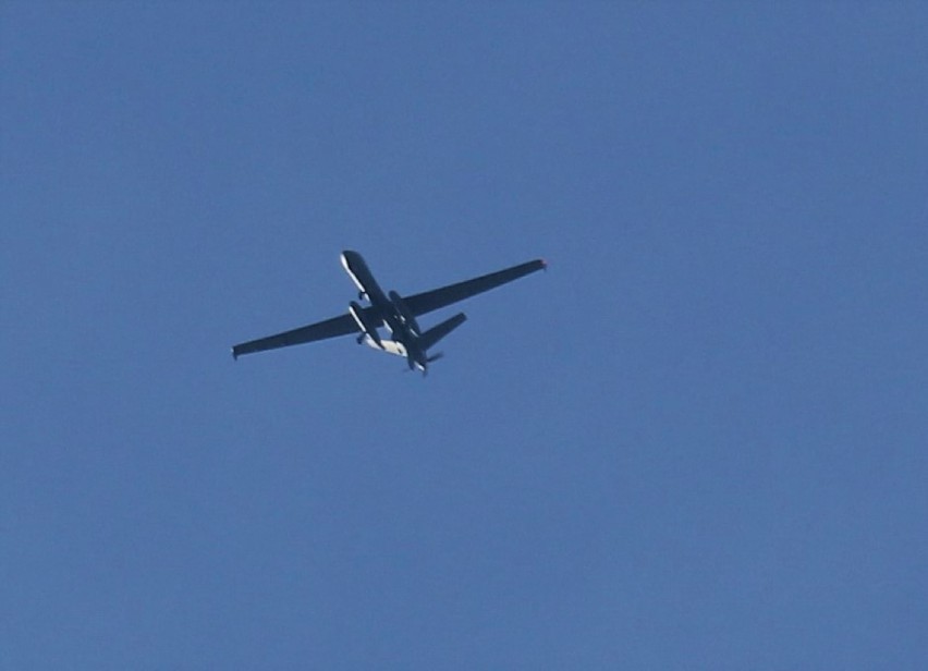 Górzna. Nad wsią latał amerykański bojowy dron Predator