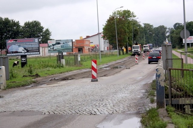 Rozpoczął się remont ulicy Poznańskiej w Łomży