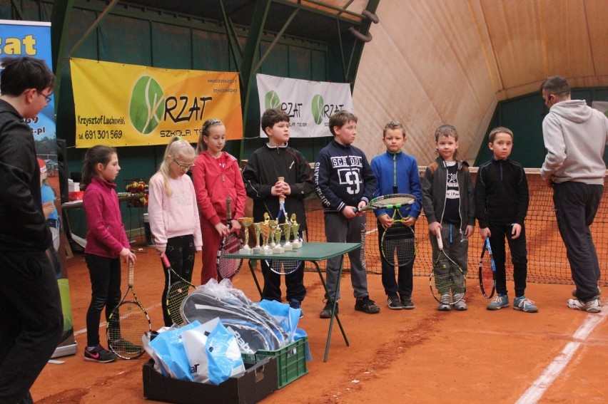 Ignaś Adler na podium w Pile