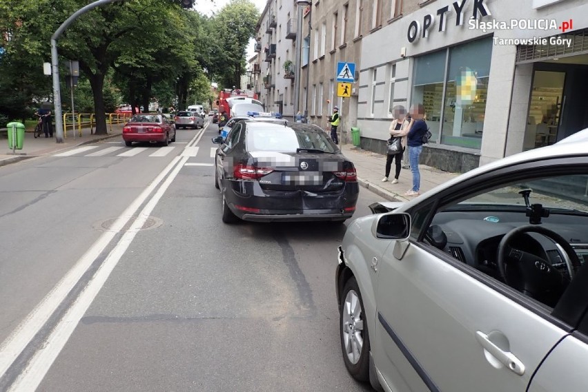 Sprawcą wypadku w centrum Tarnowskich Gór był nietrzeźwy...