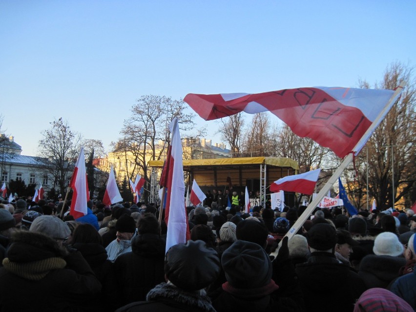 Manifestacja KOD w Lublinie