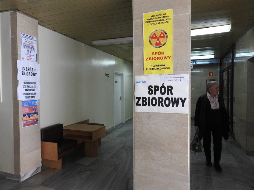Szpital Wojewódzki w Łomży jest w sporze zbiorowym z trzema związkami zawodowymi