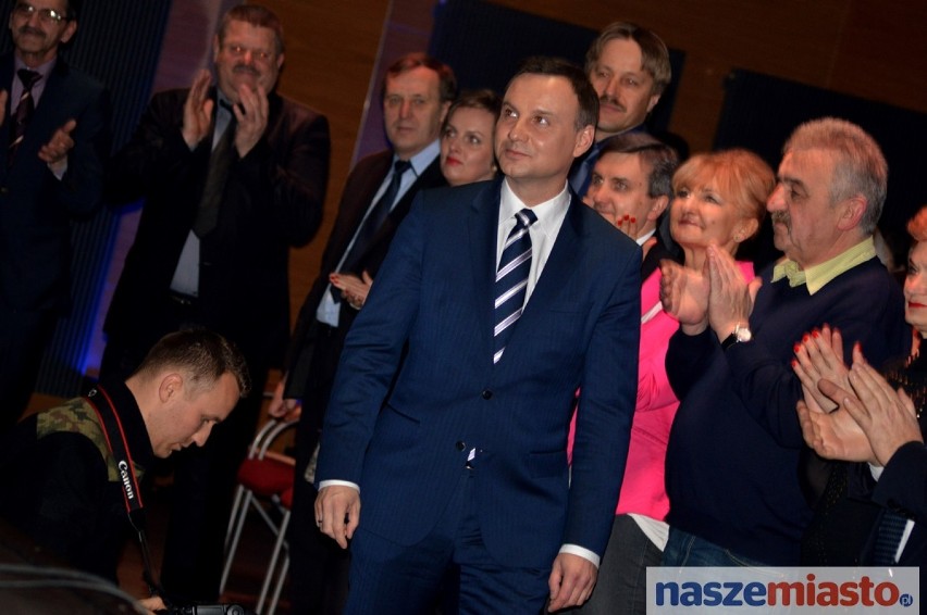 Andrzej Duda prezydent RP w czasie kampanii we Włocławku [ZDJĘCIA]