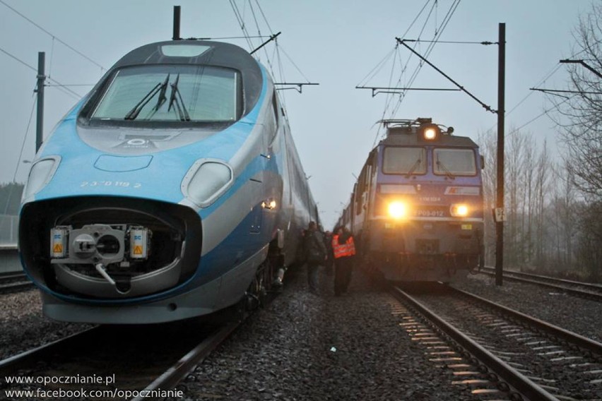 Awaria pendolino koło Opoczna