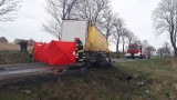 Tragiczny wypadek w powiecie rypińskim. Nie żyje kierowca samochodu marki BMW