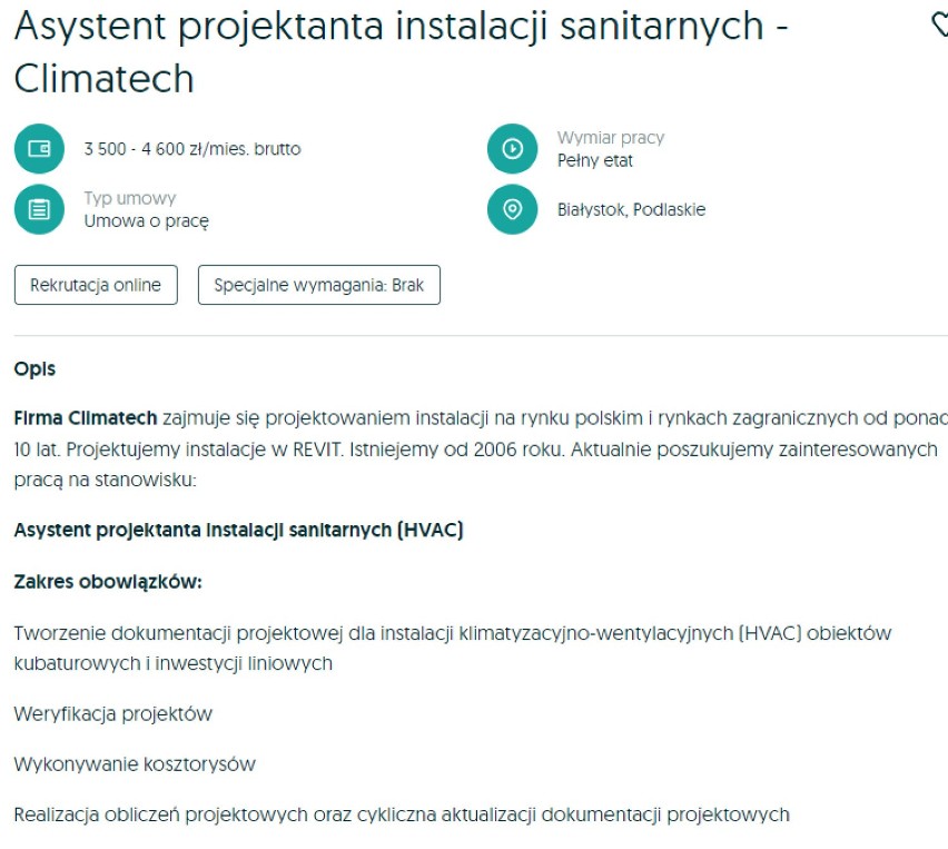 Praca w województwie podlaskim z pensją powyżej 3 tysięcy złotych „na rękę”. Nowe oferty w serwisie ogłoszeniowym OLX.pl [11.02.2020]