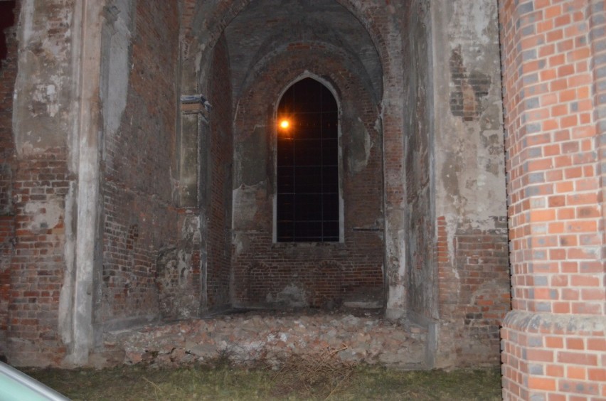 Ruiny kościoła świętego Mikołaja. ZOBACZ JE OD ŚRODKA