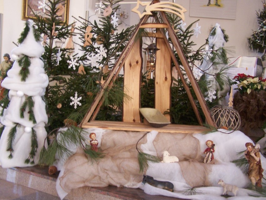 Szopka bożonarodzeniowa w kościele pw. św. Bogumiła w Kole
