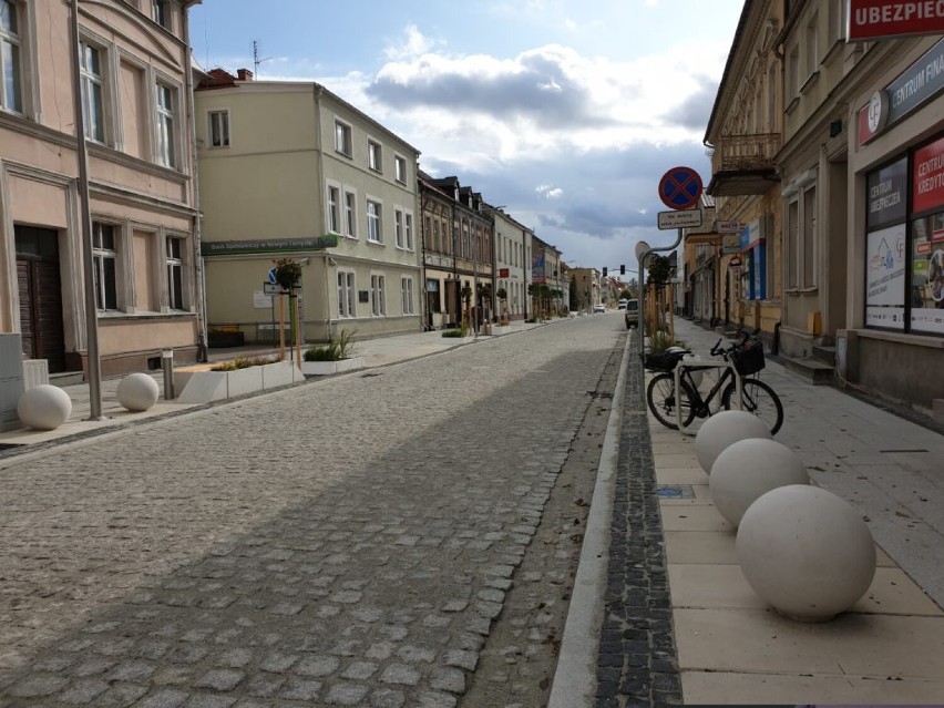 Ulica Piłsudskiego, na której widziano domokrążców.