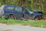 Wypadek w Wyszkach: Auto wypadło z drogi. Nie żyje 19-latek [ZDJĘCIA]