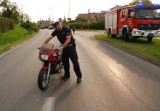 Kolbudy: Motocyklista zderzył się z audi