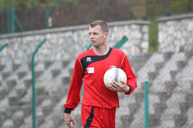 Tomasz Kozerański strzelił jedną z bramek dla Sarmacji.