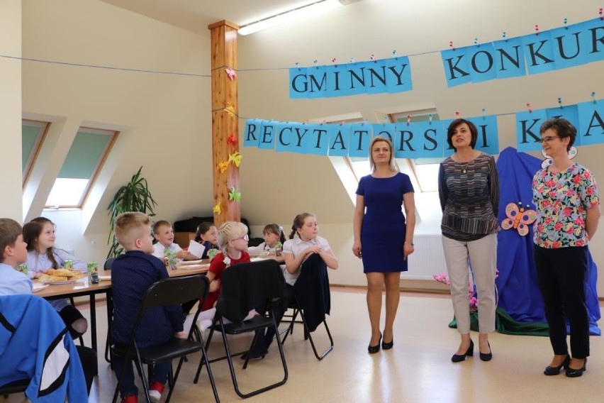 Gminny Konkurs Recytatorski dla klas I-III w Blizanowie ZDJĘCIA