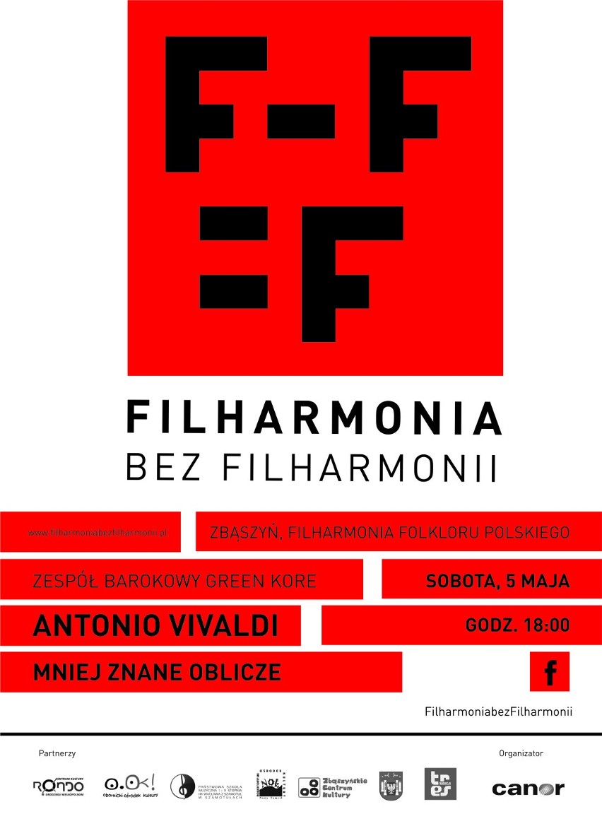 Zbąszyńskie Centrum Kultury zaprasza na  koncert z cyklu "Filharmonia bez filharmonii"