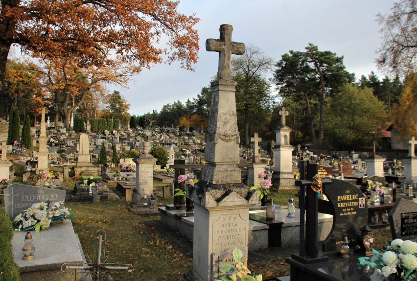Zabytkowy cmentarz w Górecku Kościelnym