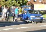 Wypadek w Radlinie. Potrącenie rowerzysty na ulicy Korfantego