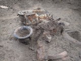 W Żarkach Średnich odnaleziono szczątki żołnierza, poległego w marcu 1945 roku [26.11. ZDJECIA]