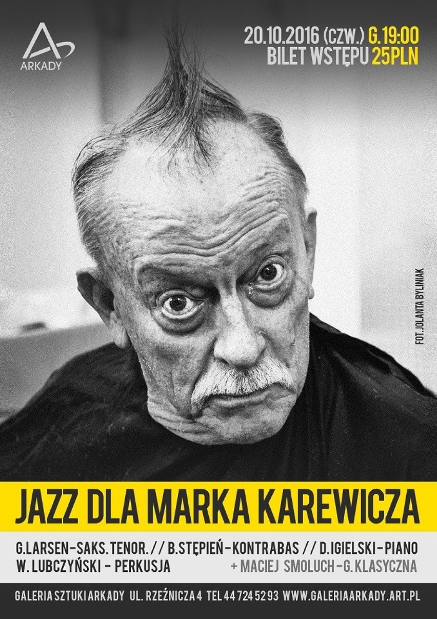 Koncerty dla Marka Karewicza w Tomaszowie 20 i 30 października