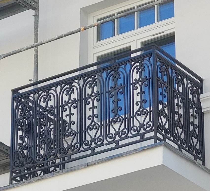 Żeliwne balustrady