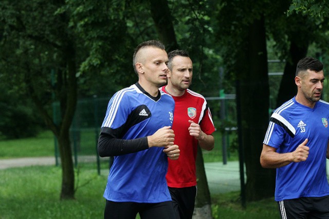 Pierwszy trening Miedzi Legnica